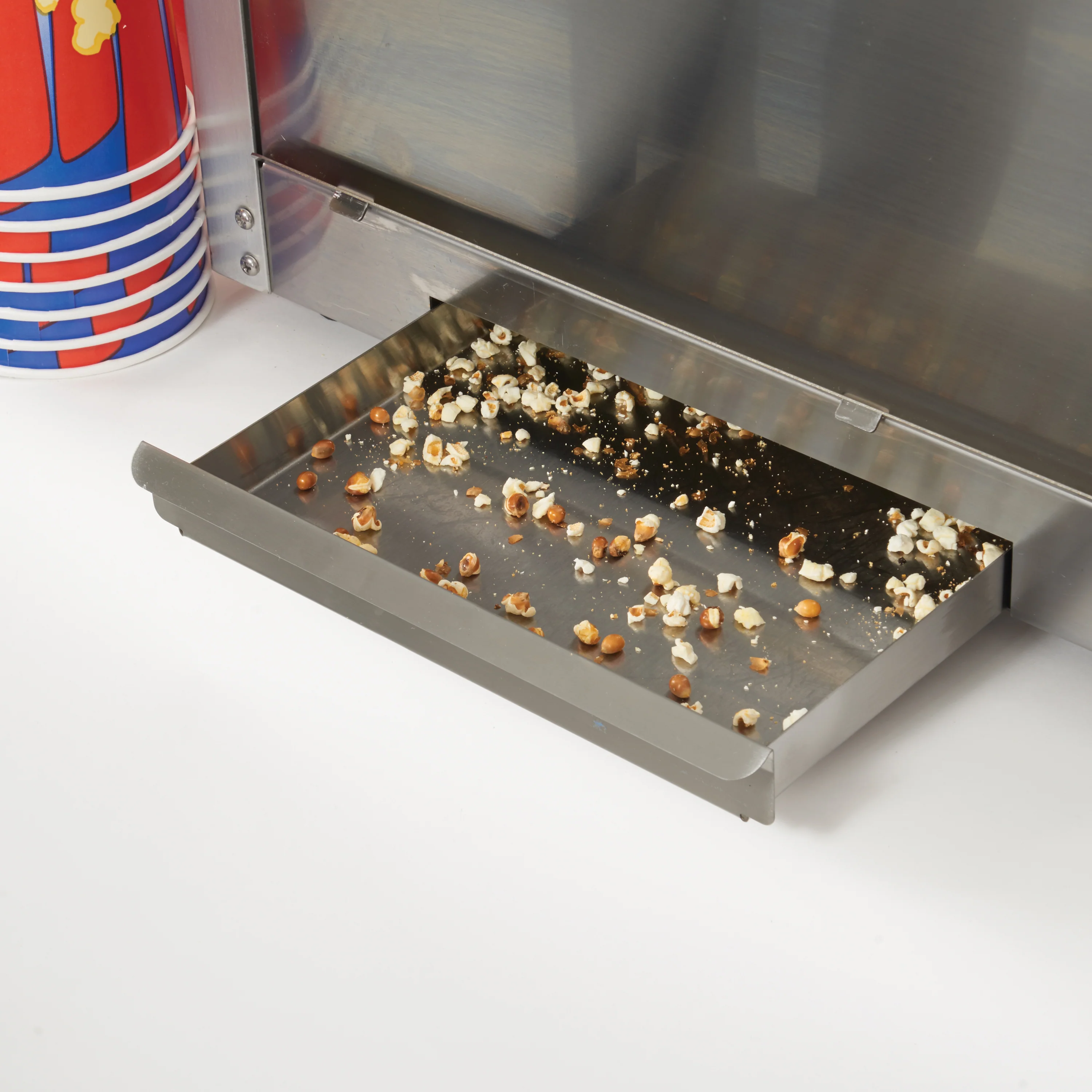 Winco 11147 14 Oz Electric Popcorn Popper Countertop Stainless Steel - Image 7