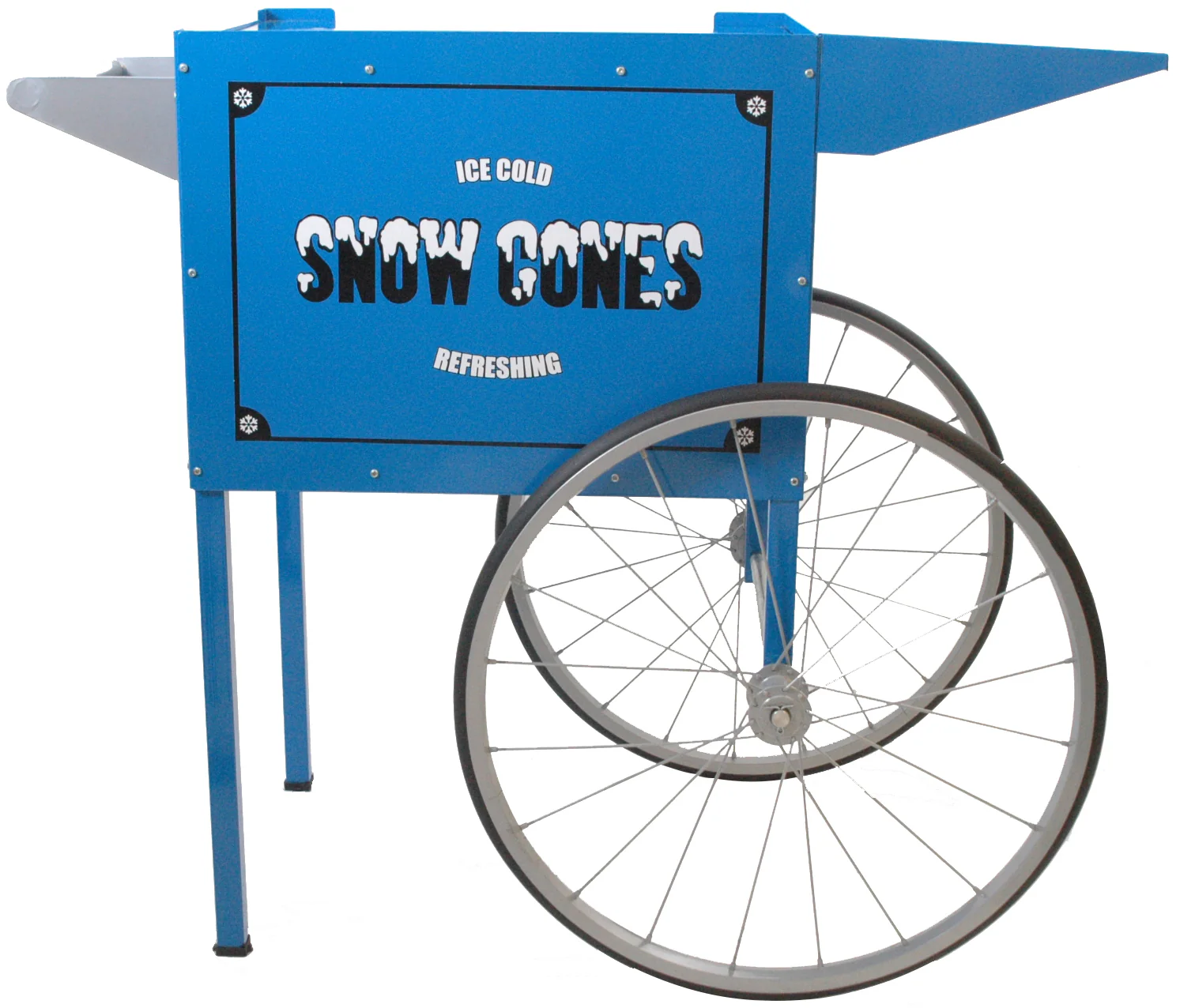 Winco 30070 38 Inch Cart for Snow Cone Machine Durable Steel Construction - Image 3