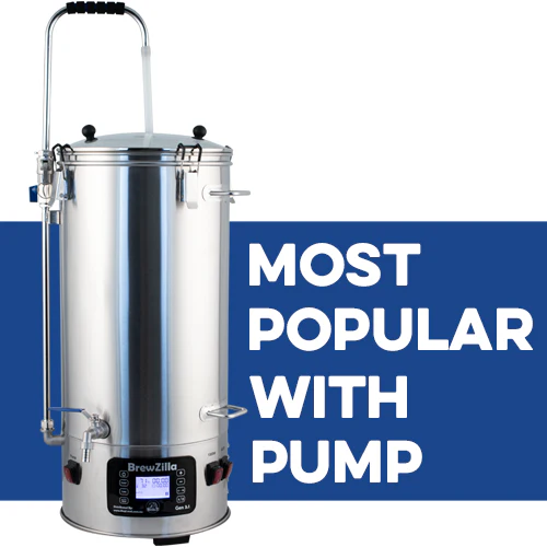 KegLand 9.25 Gallon / 35L BrewZilla V3.1.1 All Grain Brewing System With Pump (110V) - KL05838 - Image 3