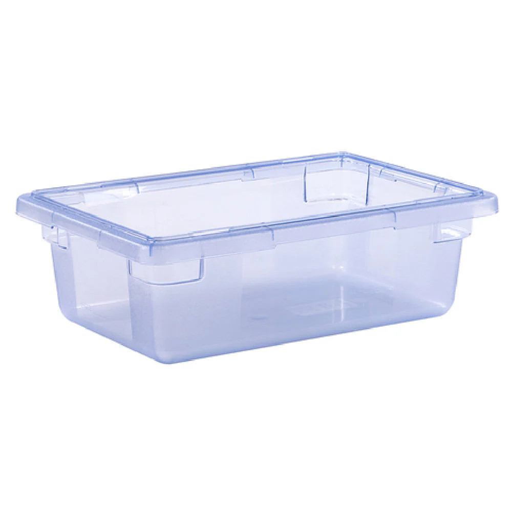 Carlisle 10611C14 3-1/2 Gallon Food Storage Box Blue Polycarbonate Stackable and Durable