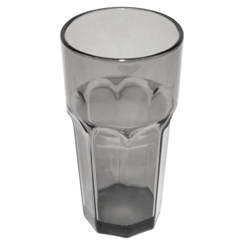 Carlisle 581818 Tumbler 18 Oz Black Smooth SAN Dishwasher Safe Pack 24