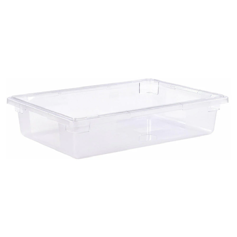 Carlisle 1062107 26 Inch Clear Food Storage Box 8-1/2 Gallon with Reinforced Corners