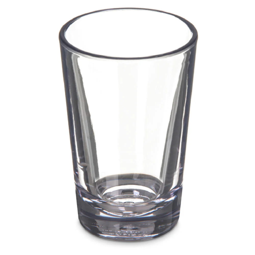 Carlisle 560207 2 Oz Chip Shatter Break Resistant Clear SAN Alibi Shooter