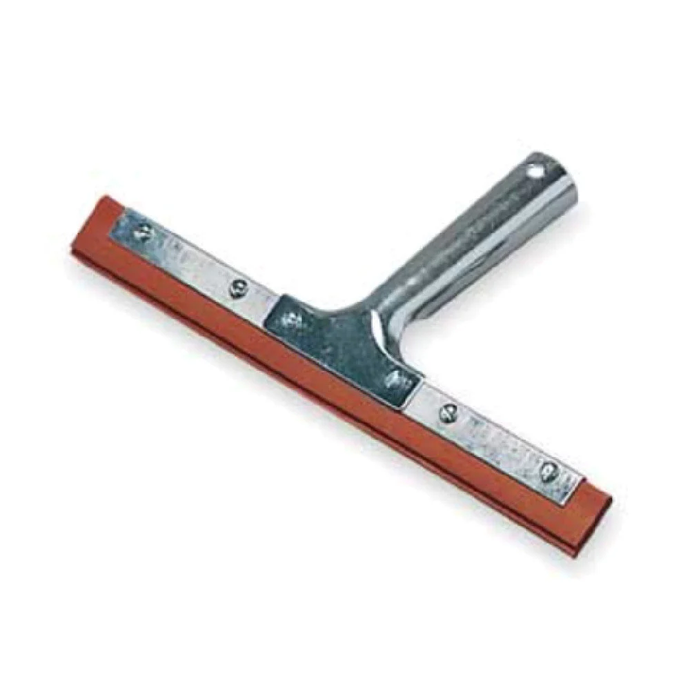 Carlisle 4007200 8 Inch Window Squeegee Rubber Double Blade Metal Frame
