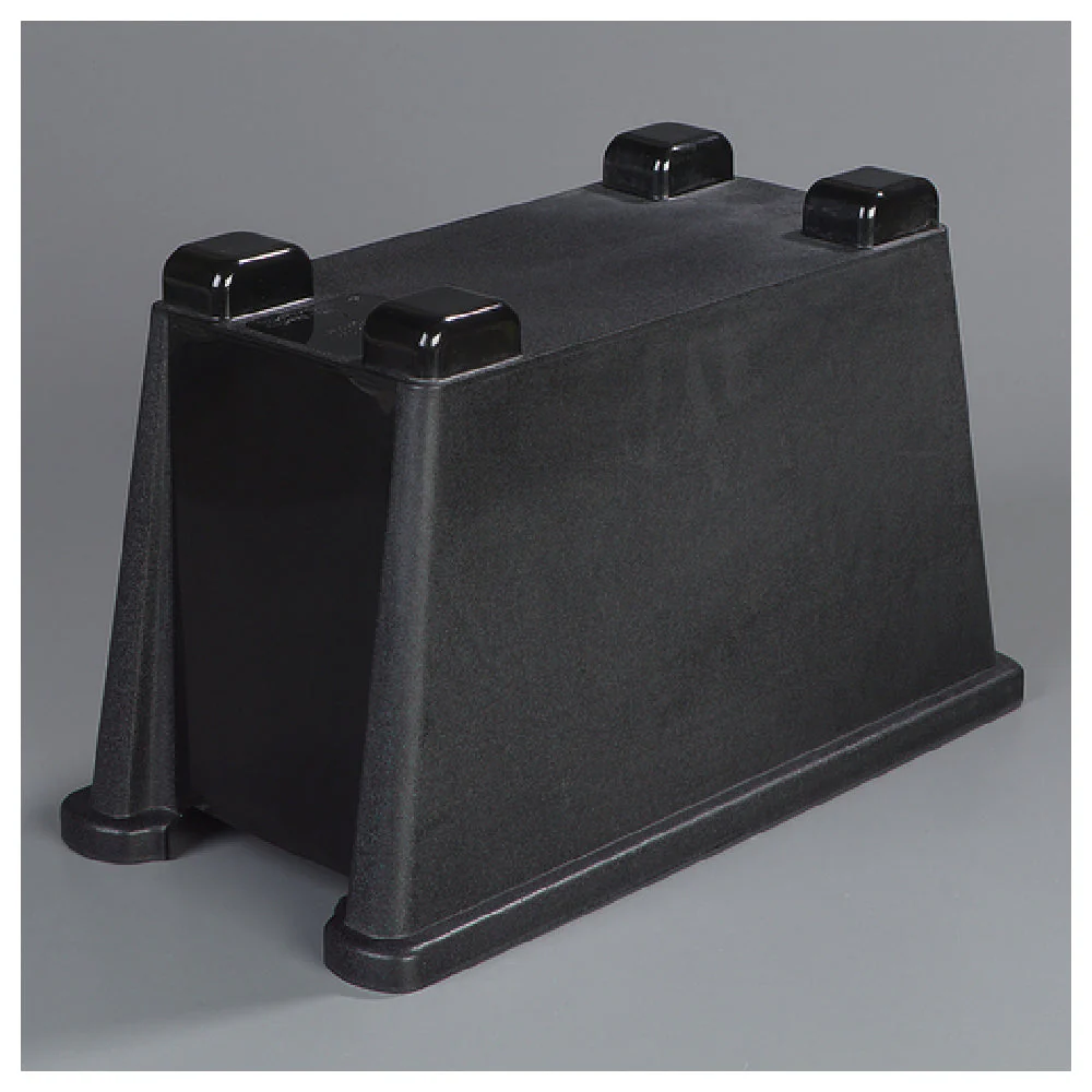 Carlisle 1086803 Dispenser Base Single Textured Polypropylene Black