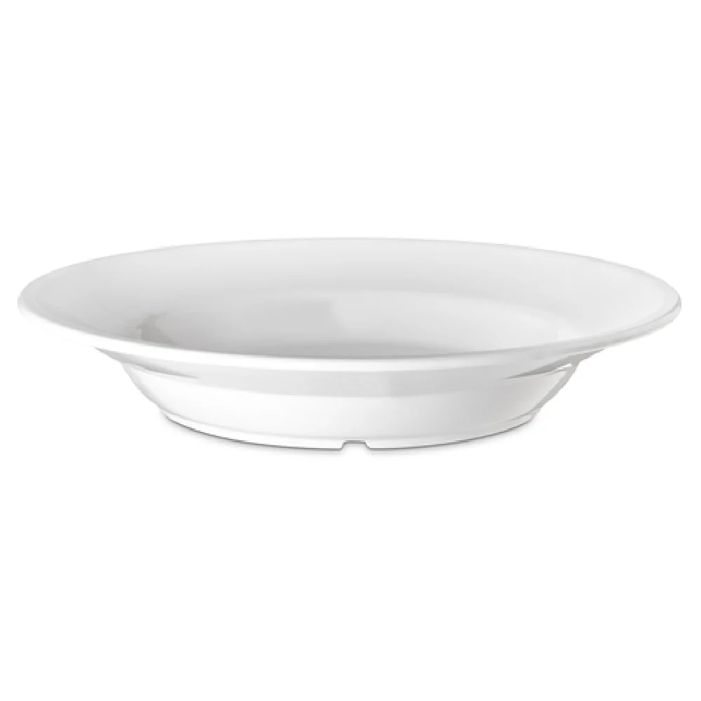 Carlisle PCD31202 9 Inch Soup Bowl 12 oz Polycarbonate White Stain Resistant