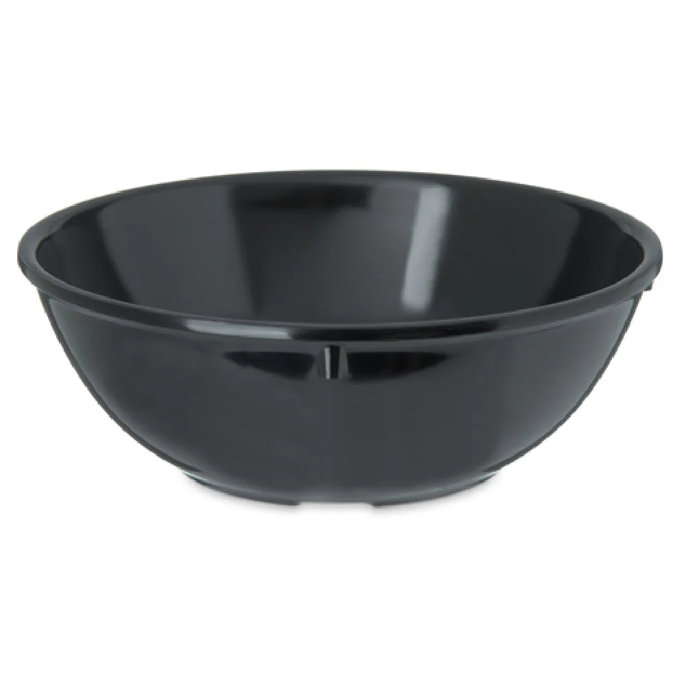 Carlisle 4352103 14 Oz Nappie Bowl Dishwasher Safe Melamine Black