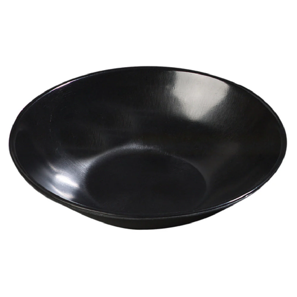 Carlisle 575B03 8 Oz Salad Bowl Dishwasher Safe Melamine Black Coupe