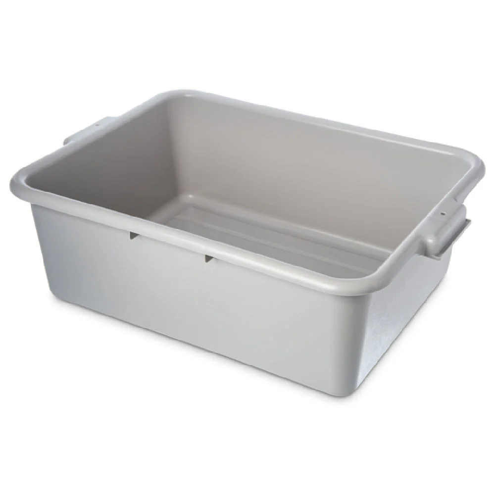 Carlisle 4401123 20 Inch Gray Bus Box with Comfort Curve handles