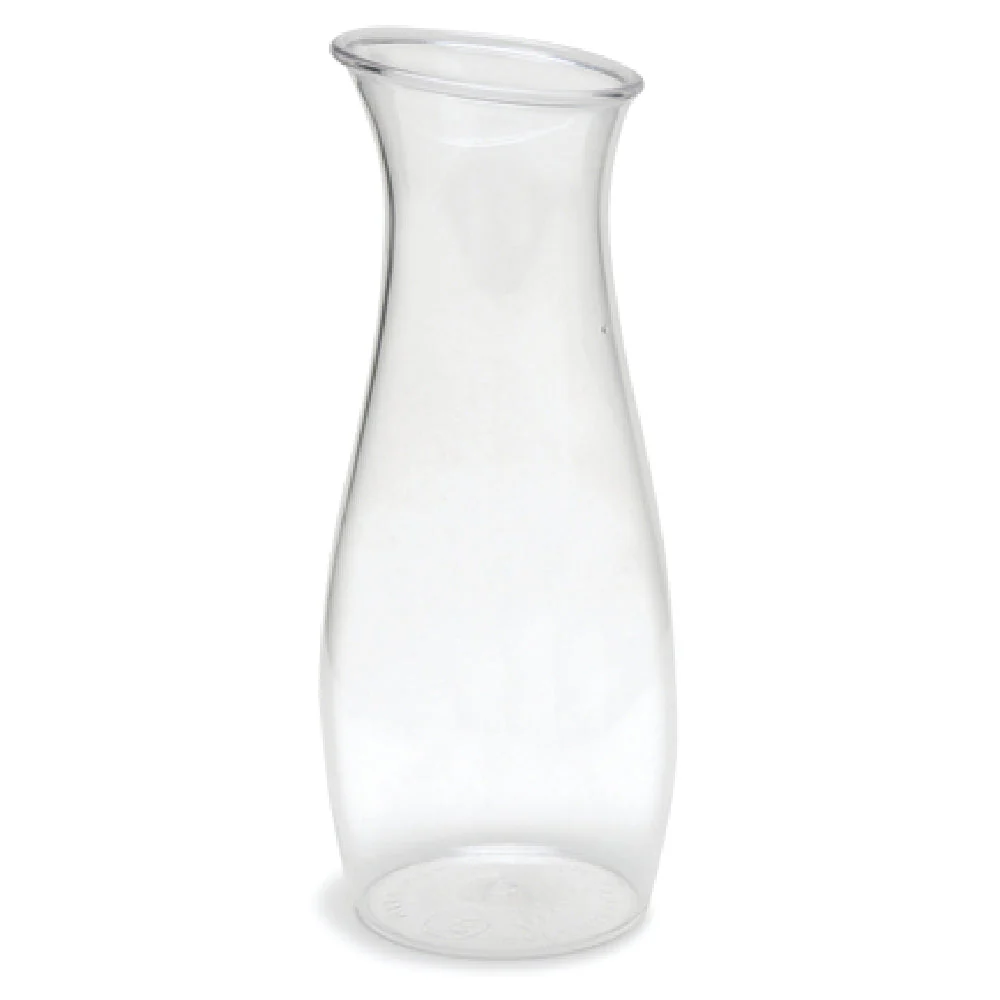 Carlisle 7090207 1 Liter Drip Free Pour Carafe Dishwasher Safe Polycarbonate