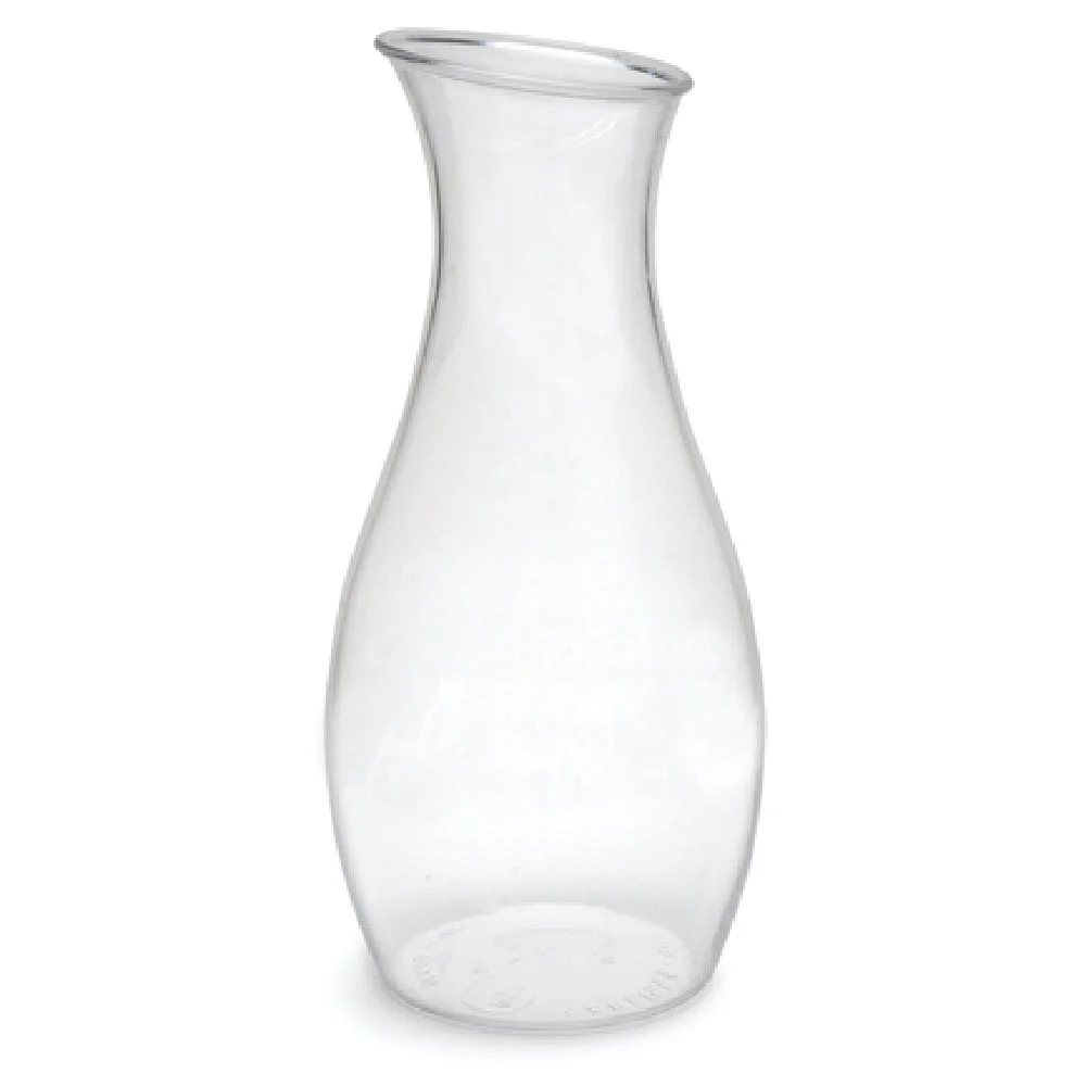 Carlisle 7090307 1-1/2 Liter Drip Free Pour Carafe Shatterproof Polycarbonate Clear