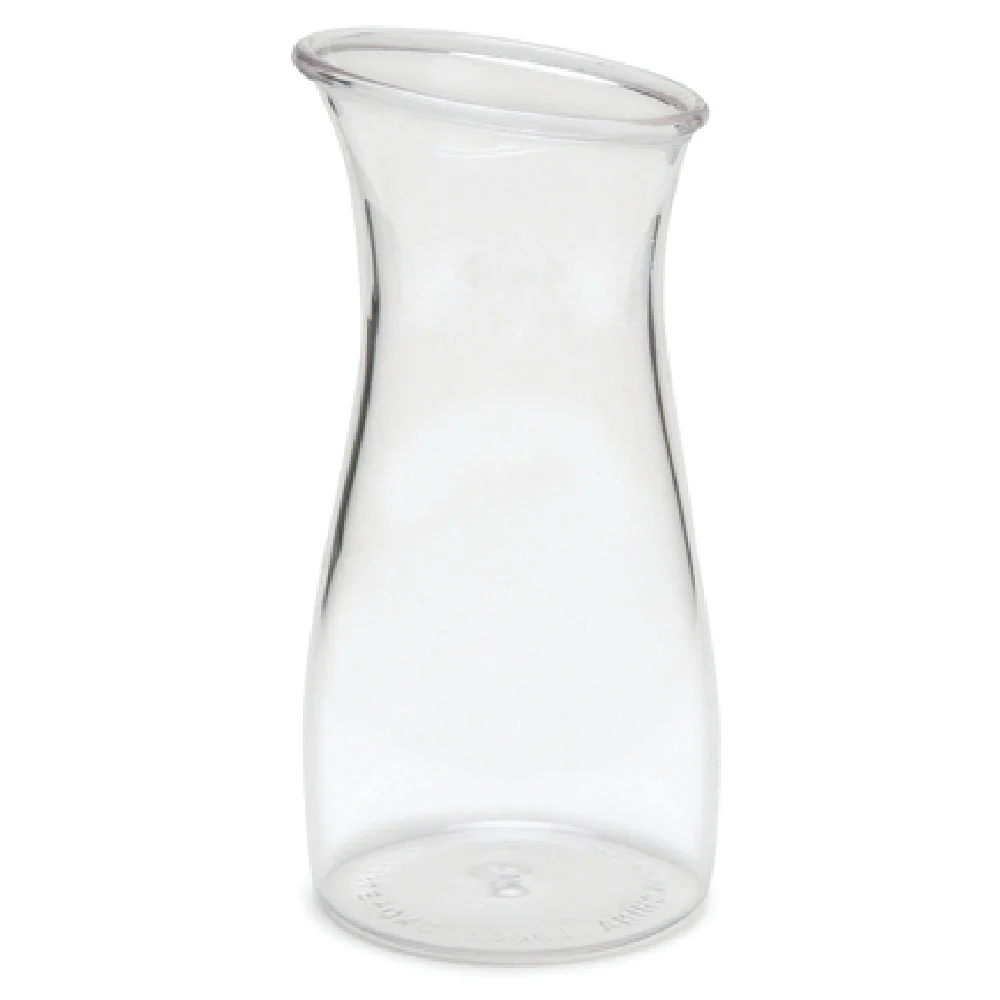 Carlisle 7090107 1/2 Liter Drip Free Pour Carafe Polycarbonate Clear Shatterproof