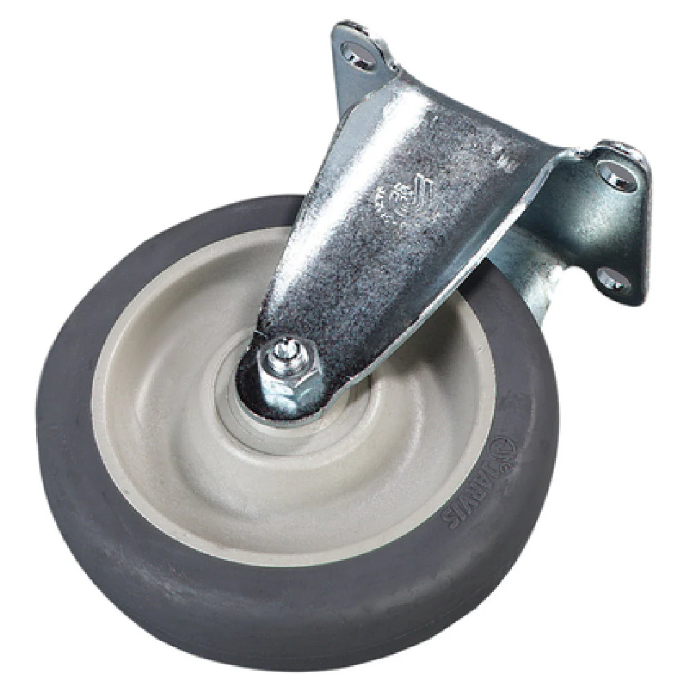 Carlisle IC225CR00 5 Inch Non-marking Plate Caster Rigid No-brake