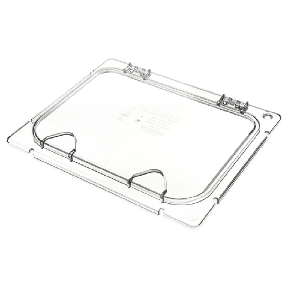 Carlisle CM10238Z07 1/2 Size Lid with Handle Clear Polycarbonate Coldmaster