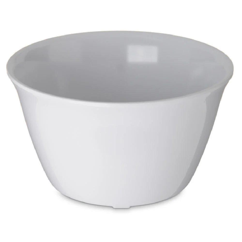 Carlisle 4354002 8 Oz Bouillon Cup Reinforced Melamine White Dishwasher Safe
