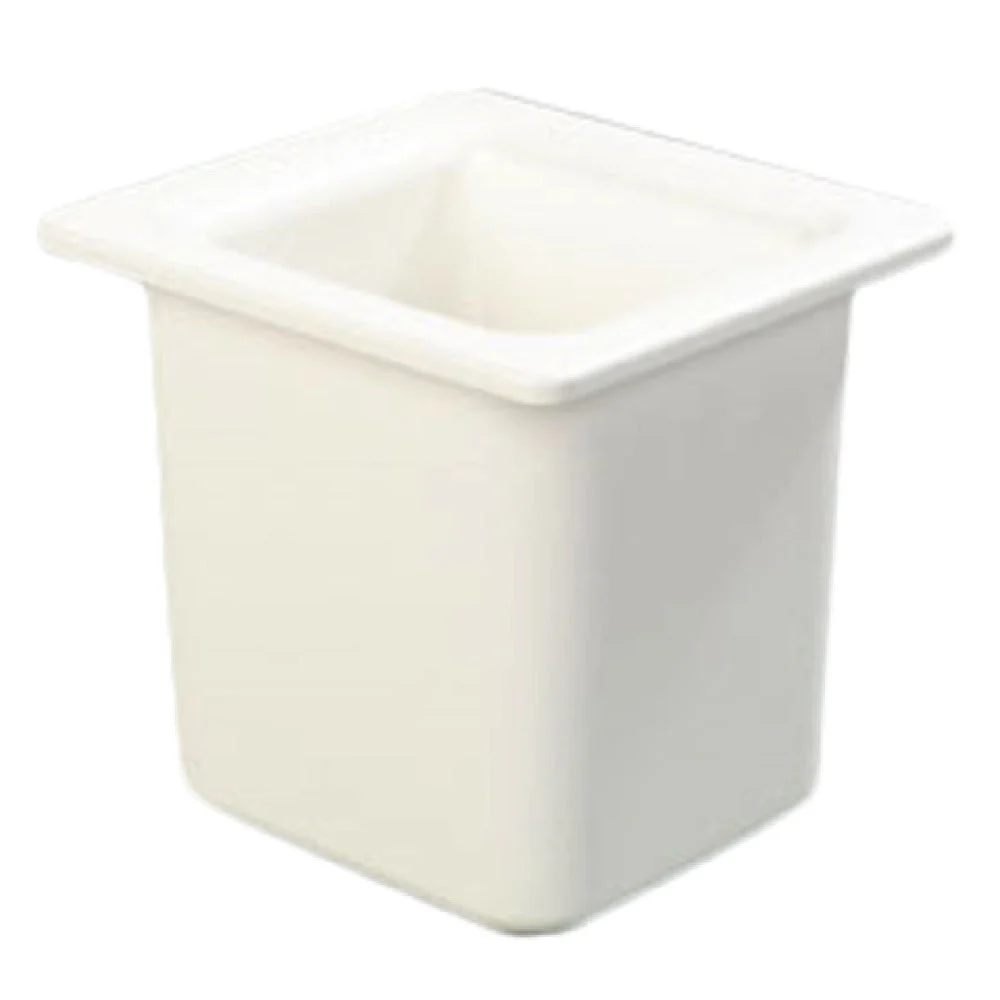 Carlisle CM110502 1/6 Size Food Pan Refrigerant Gel Insulated ABS Plastic White