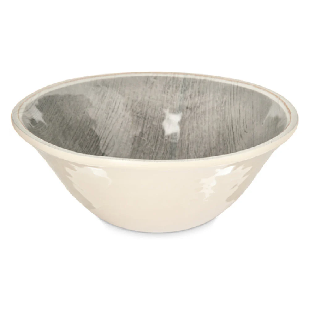 Carlisle 6401318 27 Oz Ice Cream Bowl Dishwasher Safe Melamine Smoke Gray