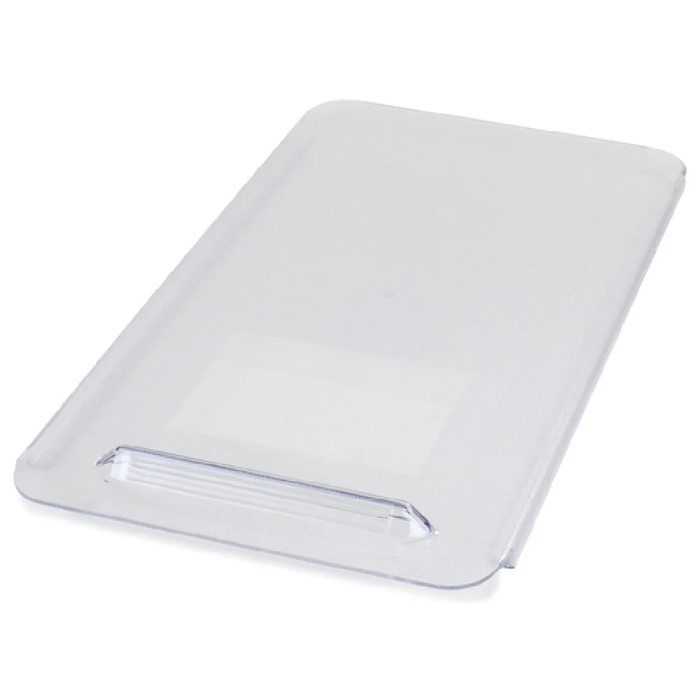 Carlisle BIN27L07 29 Inch Clear Sliding Ingredient Bin Lid Polycarbonate Food Storage