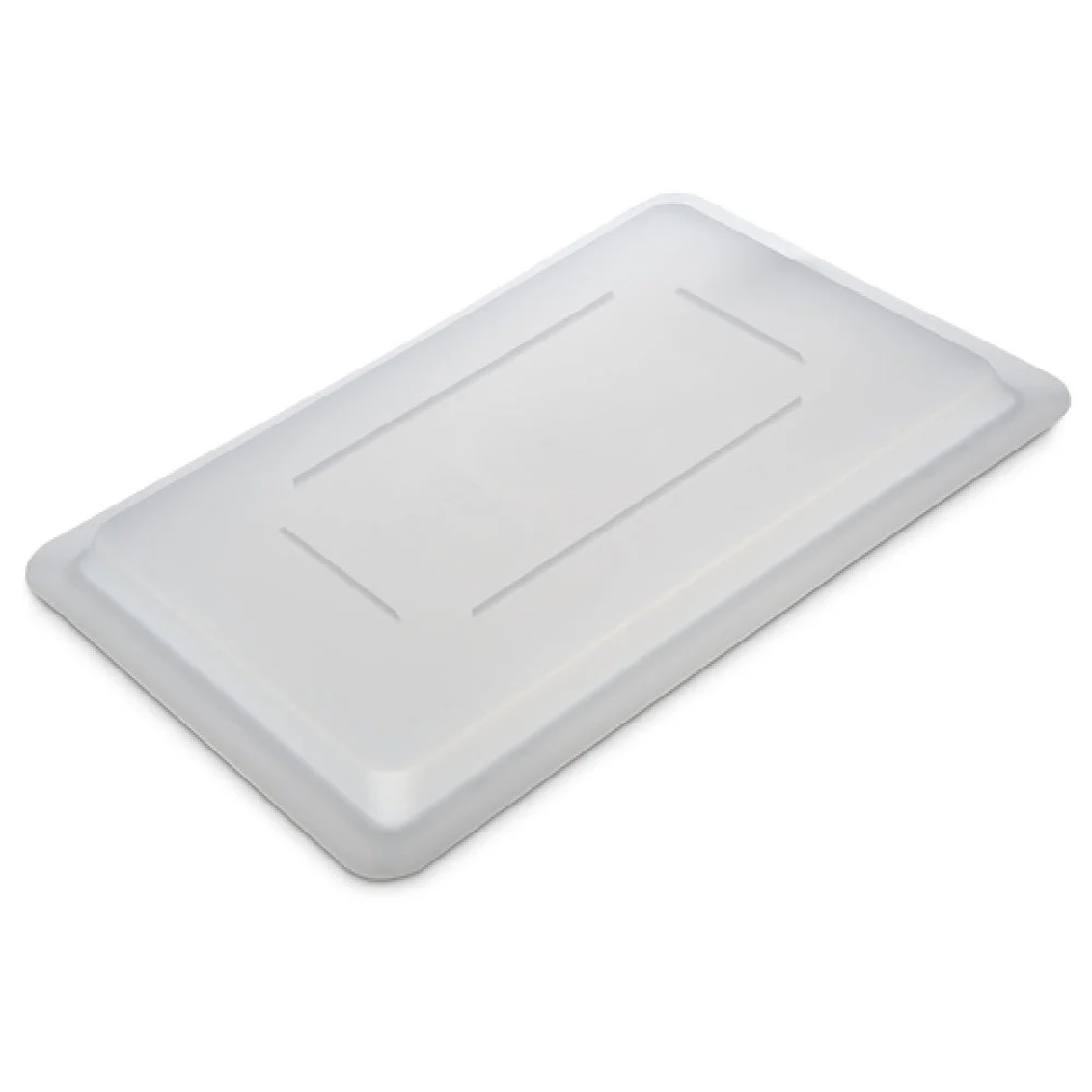 Carlisle 1063702 18 Inch Food Storage Lid Lock-tight Stackable Polyethylene White
