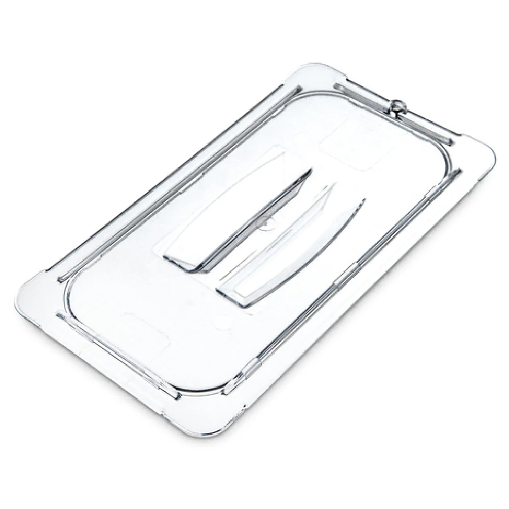 Carlisle 10270U07 12 Inch Clear Plastic Food Pan Lid with Handle
