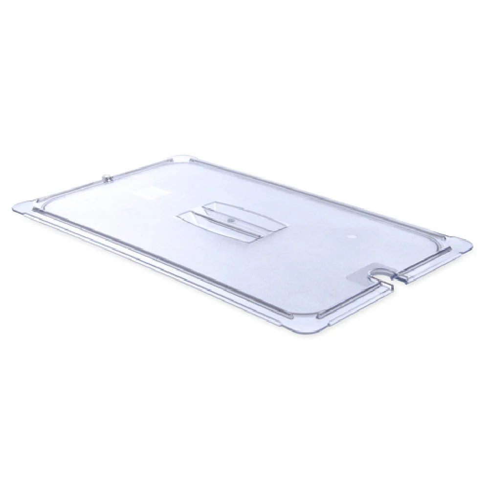Carlisle 10211U07 20 Inch Clear Polycarbonate Universal Lid with Handle