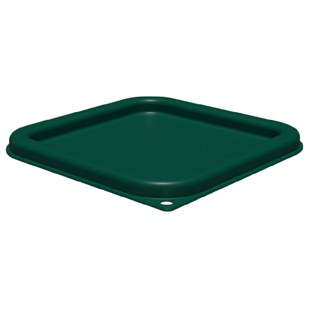 Carlisle 1197008 7.31 Inch Green Polyethylene Food Storage Container Lid