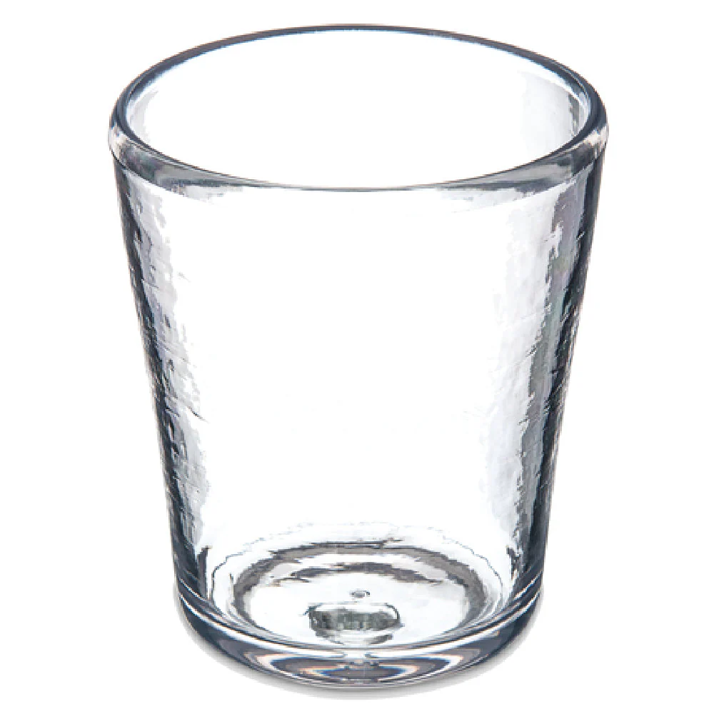 Carlisle MIN544007 14 Oz Dishwasher/Microwave Safe Double Old Fashioned Glass Clear Tritan