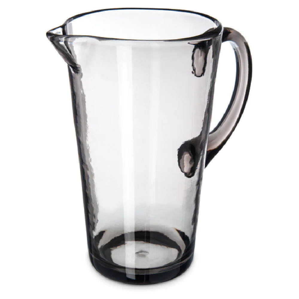 Carlisle MIN544318 74 Oz Dishwasher and Microwave Safe Plastic Pitcher Gray