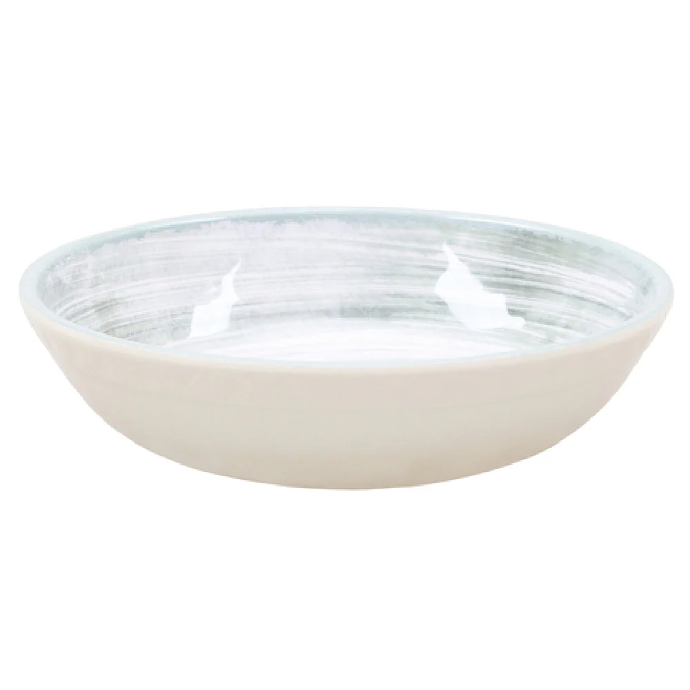 Carlisle 5401918 8 Inch Diameter Swirl Design Cereal Bowl Melamine Design