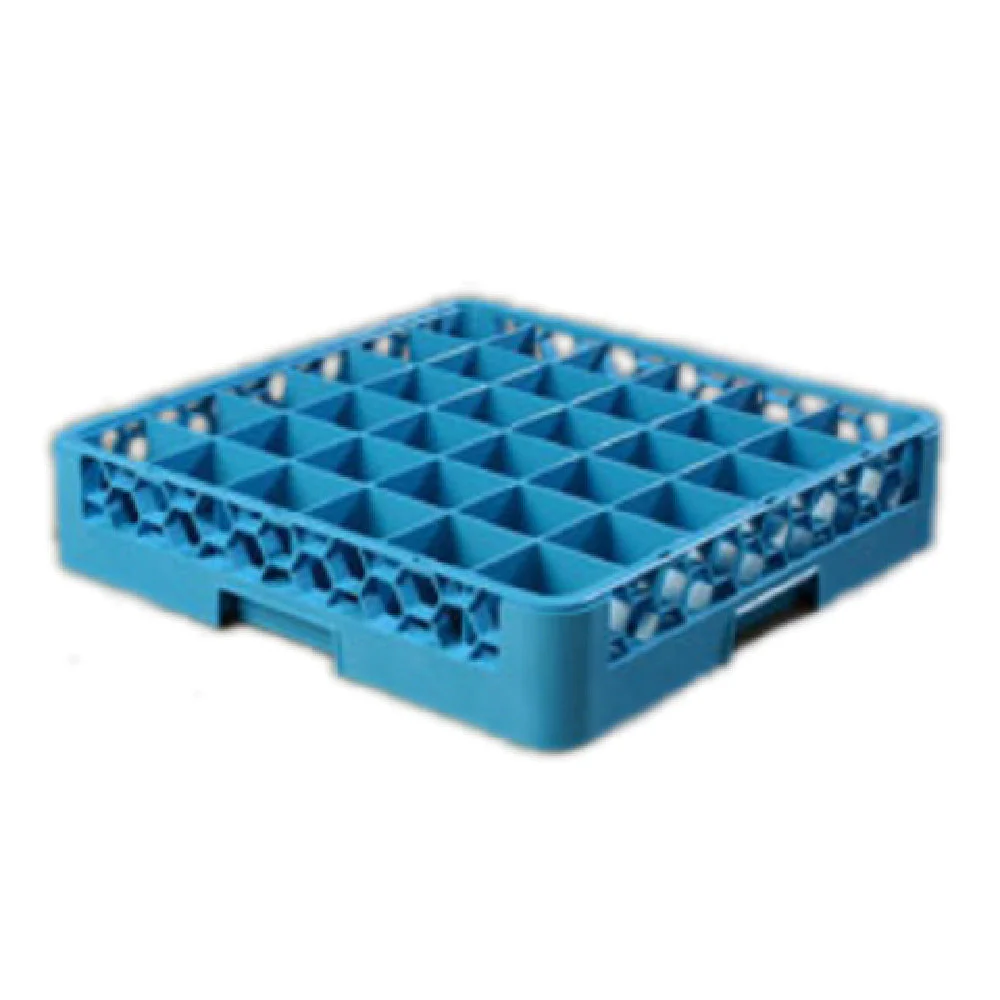 Carlisle RG3614 19 Inch Dishwasher Glass Rack Double Wall Blue NSF