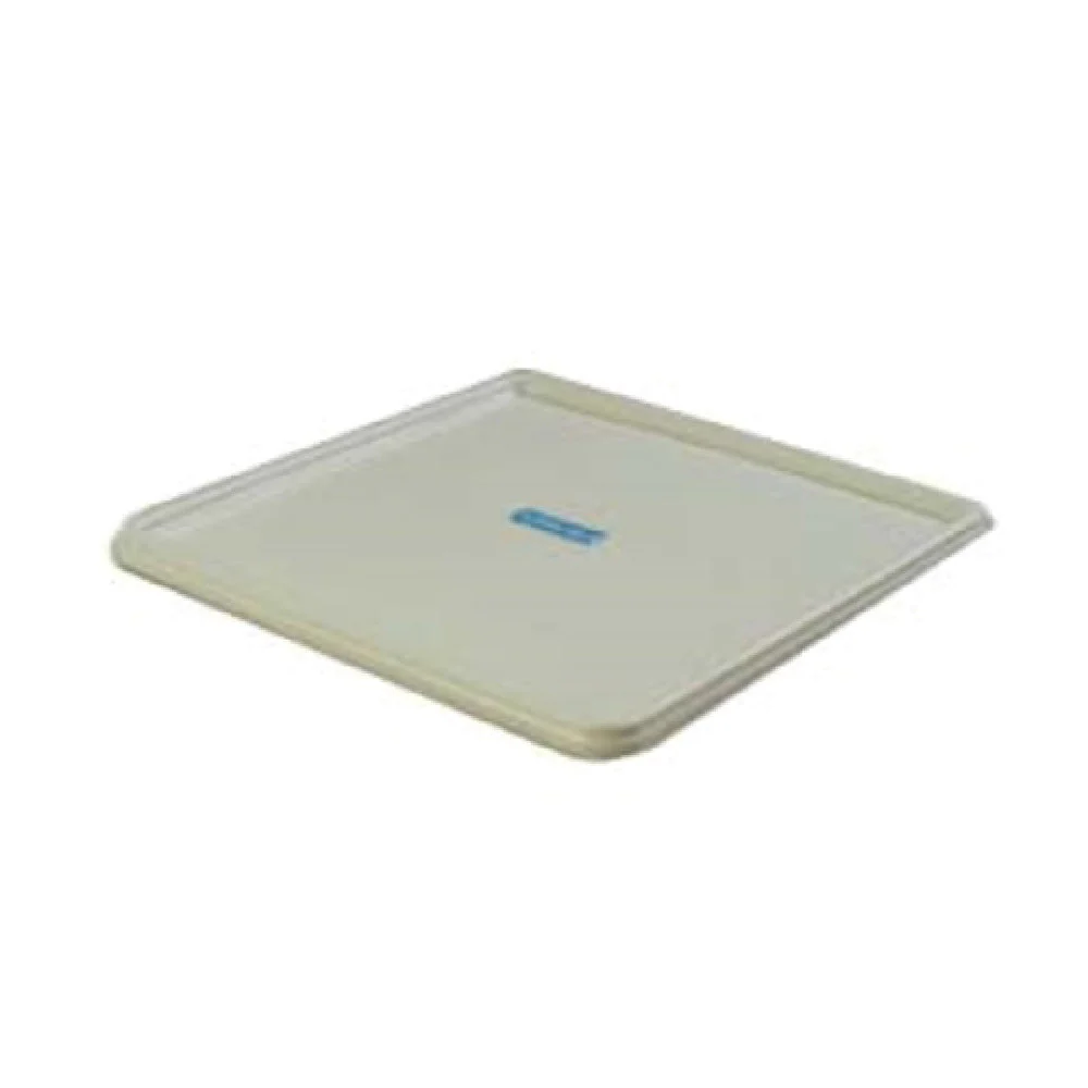 Carlisle RHC02 20-3/8 Inch Snap-on Rack Cover White ABS Plastic