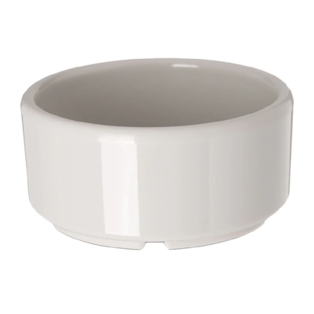 Carlisle 41442 4 Oz. Ramekin Dishwasher Safe Melamine Bone