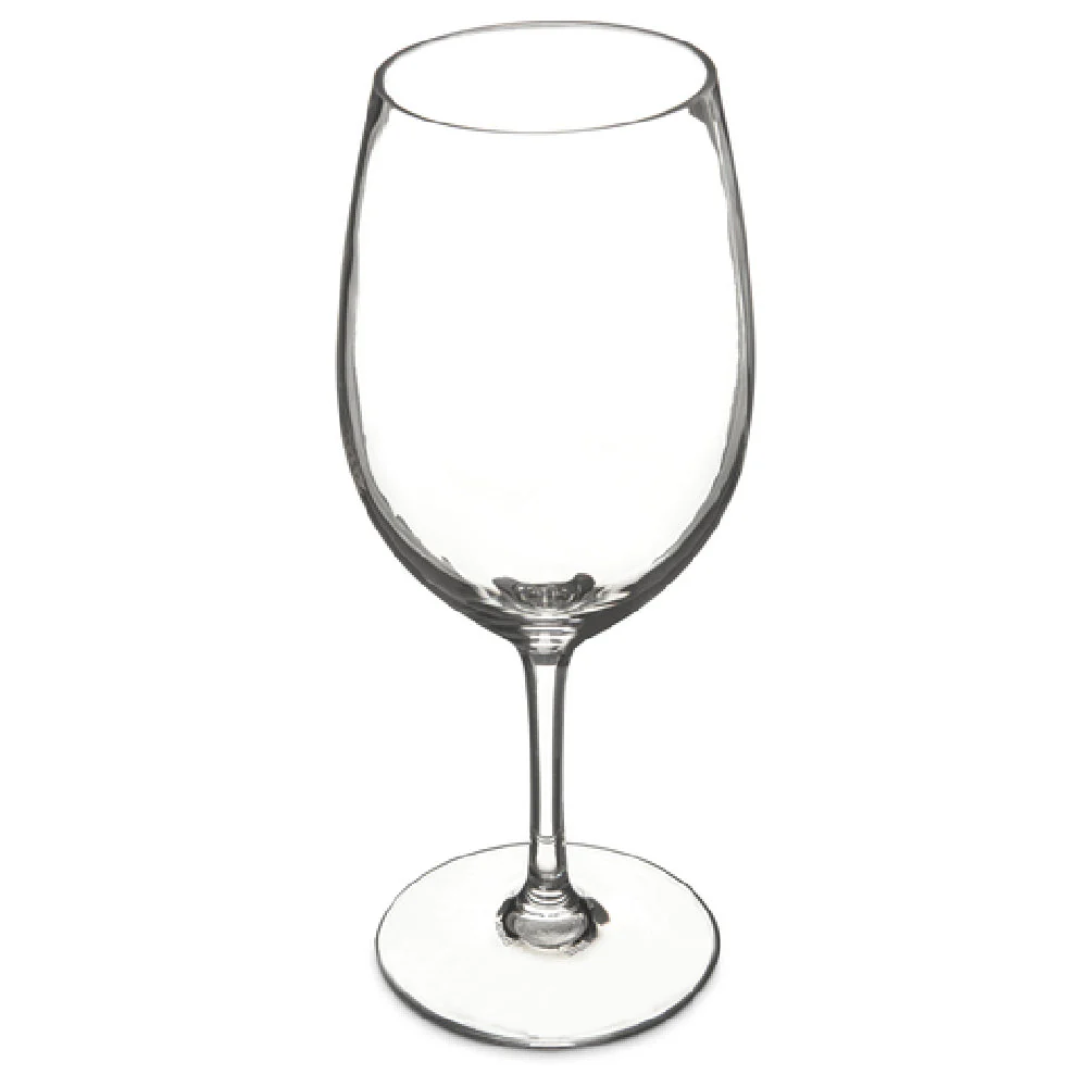 Carlisle 564207 20 Oz Red Wine Glass Shatterproof Polycarbonate Clear