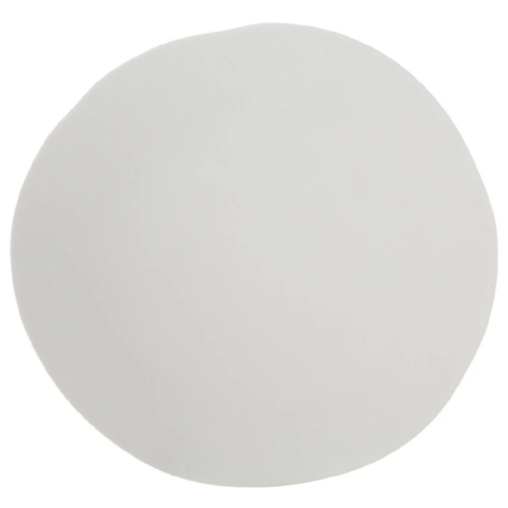 Carlisle 5310523 11 Inch Freeform Rimless Plate Melamine Gray Matte Finish