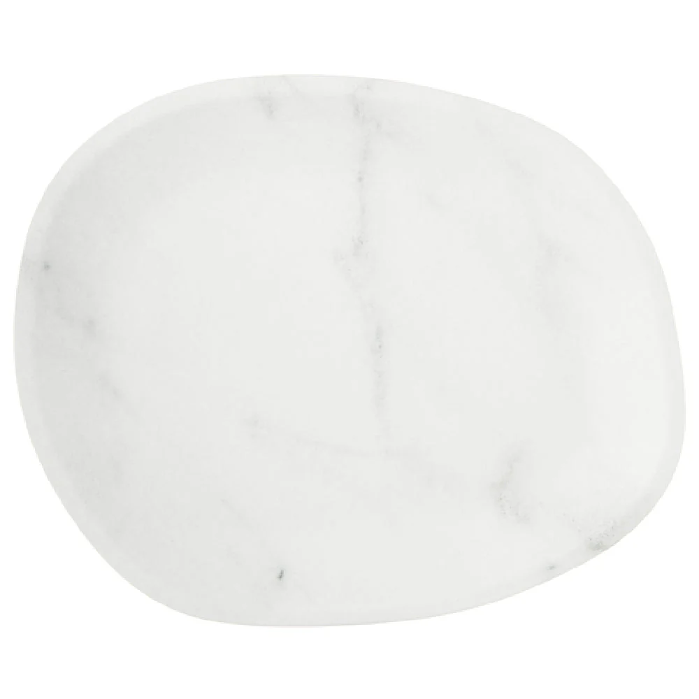 Carlisle 5310237 13 Inch Oblong Platter Stain Resistant Melamine White Matte