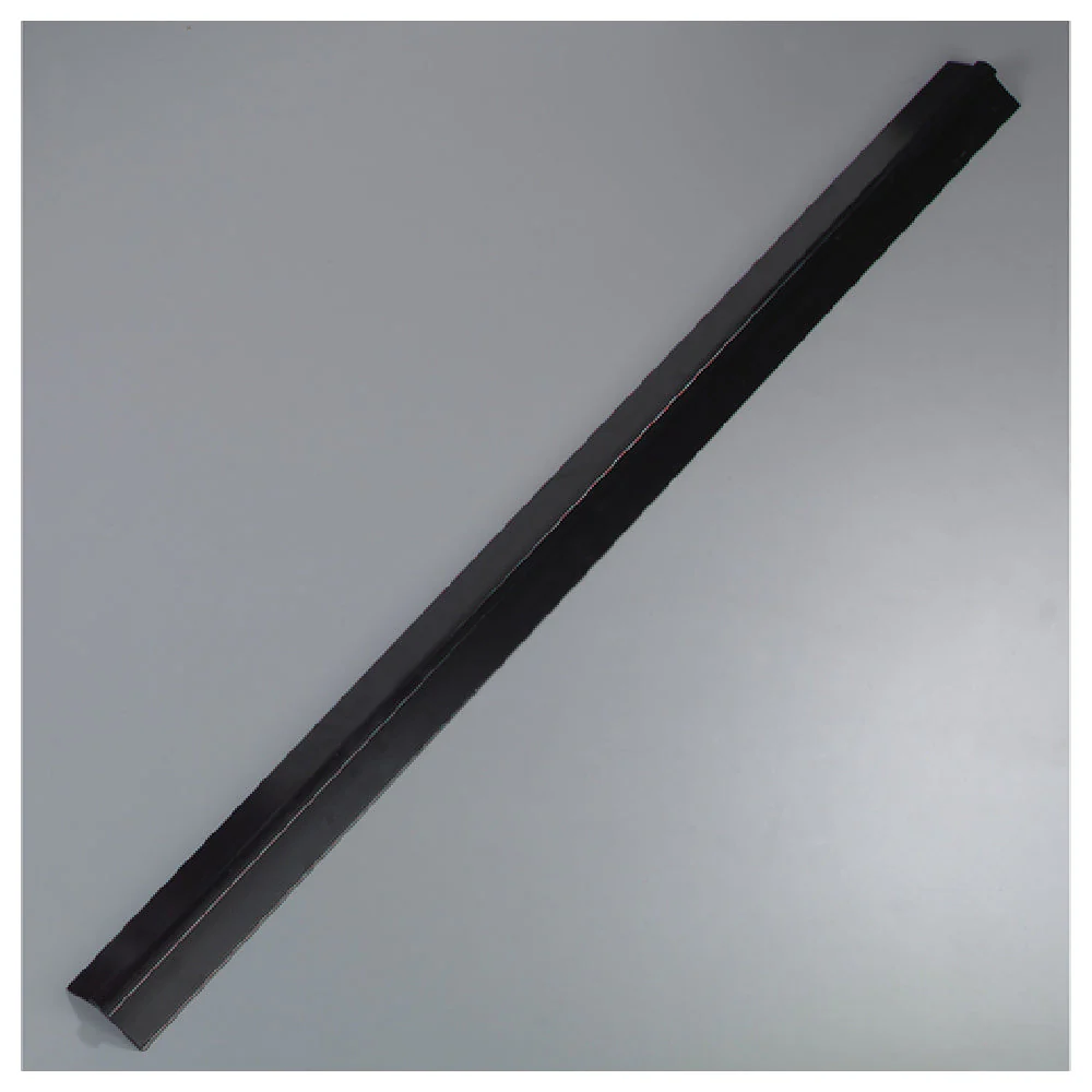 Carlisle 964503 48 Inch Sneeze Guard Ridge Channel Aluminum Black