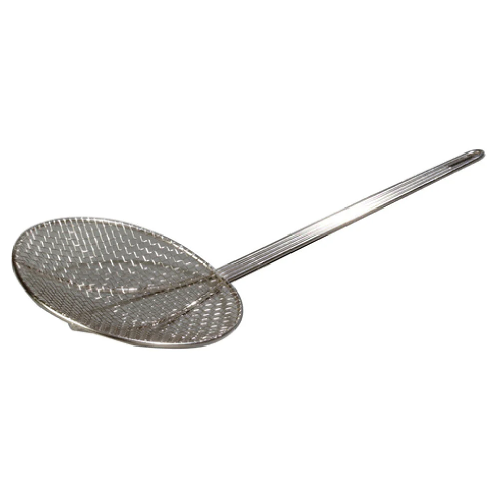 Carlisle 601528 8 Inch Diameter Mesh Skimmer Nickel Plated Steel with Hanging Loop