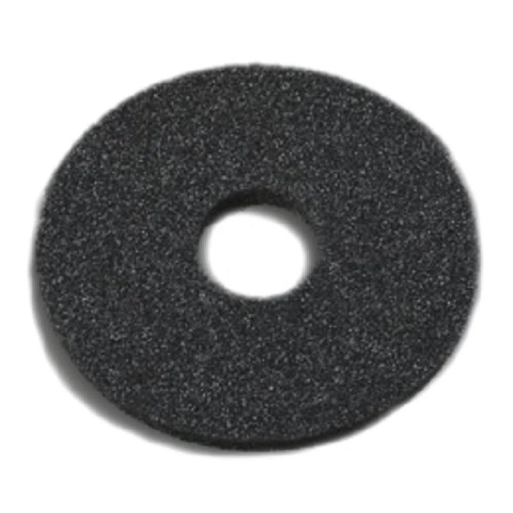 Carlisle GR09RS03 5-1/2 Inch Diameter Sponge for 3-Tier Glass Rimmer ABS Black