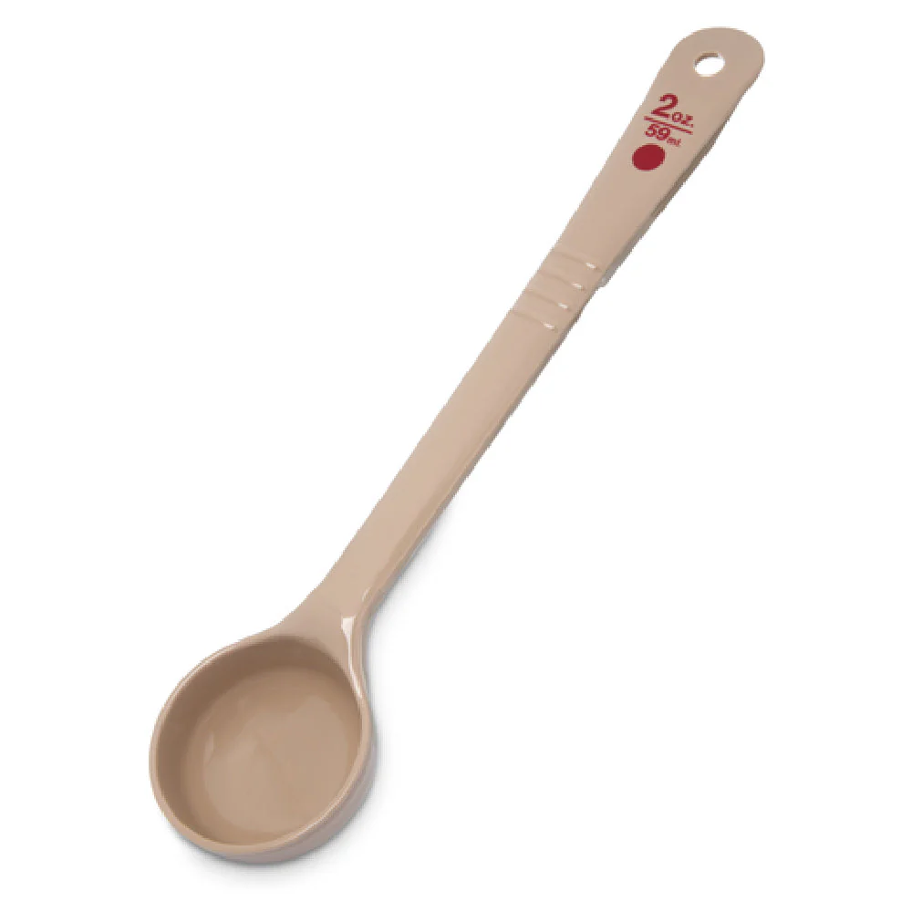 Carlisle 435806 1-1/2 Oz Portion Server Solid Beige Polycarbonate with Color-Coded