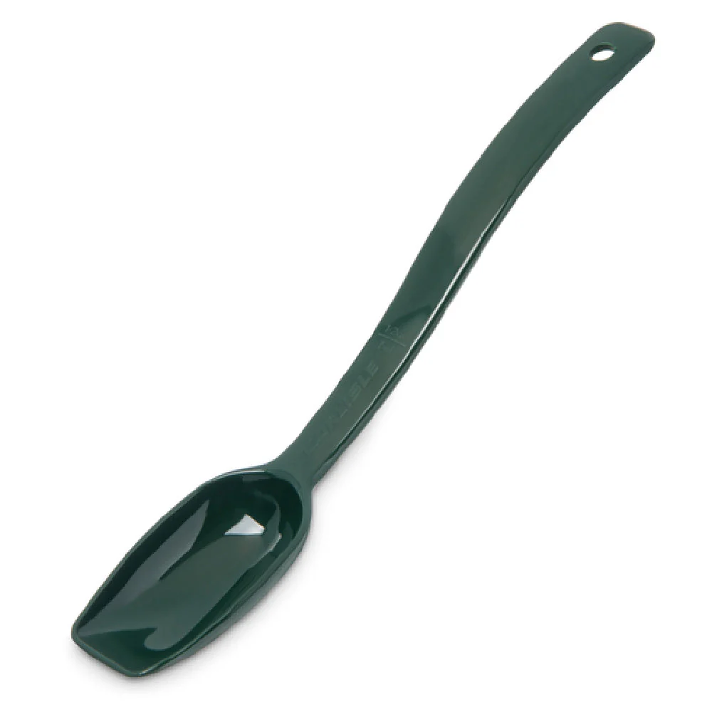 Carlisle 446008 1/2 Oz 9 Inch Salad Buffet Spoon Plastic Forest Green