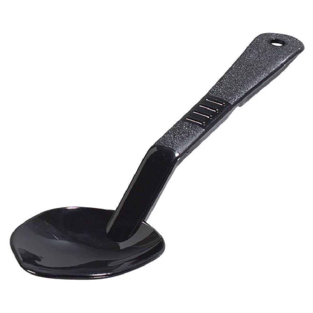 Carlisle 441503 11 Inch Solid Serving Spoon Heat Resistant Black Polysulfone