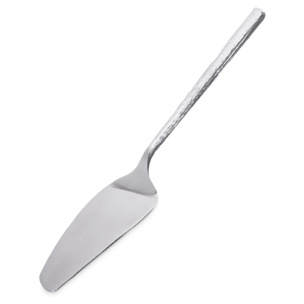 Carlisle 60207 11 Inch Dishwasher Safe Cake Server Stainless Steel Hammered Finish