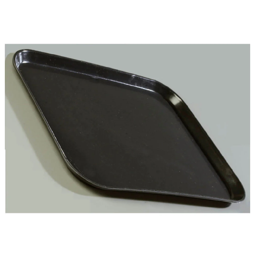 Carlisle 1814FG003 18 Inch Rectangular Cafeteria Tray Break resistant Fiberglass