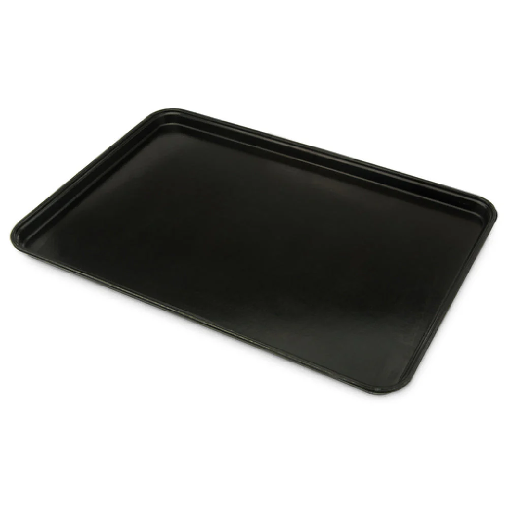 Carlisle 2618FGQ004 17 Inch Glasteel Display Tray Black Fiberglass