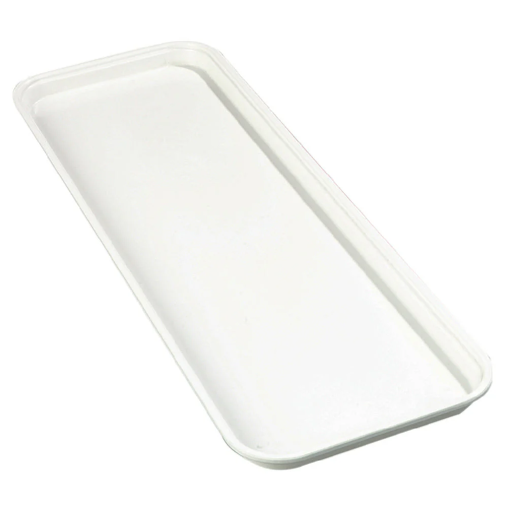 Carlisle 269FMT301 25-1/2 Inch Display Tray Air-flow Corners Fiberglass Pearl White