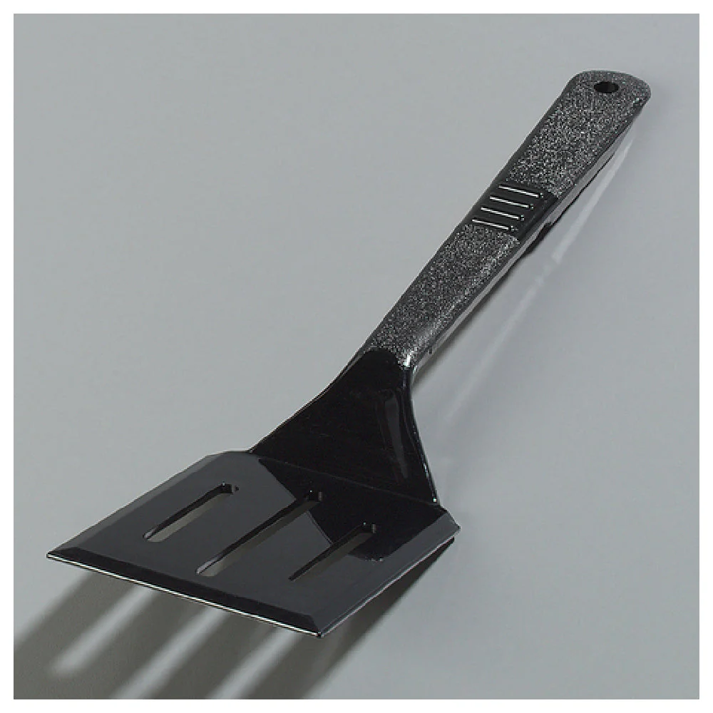 Carlisle 490003 13-1/2 Inch Slotted Turner Black Plastic Heat-resistant