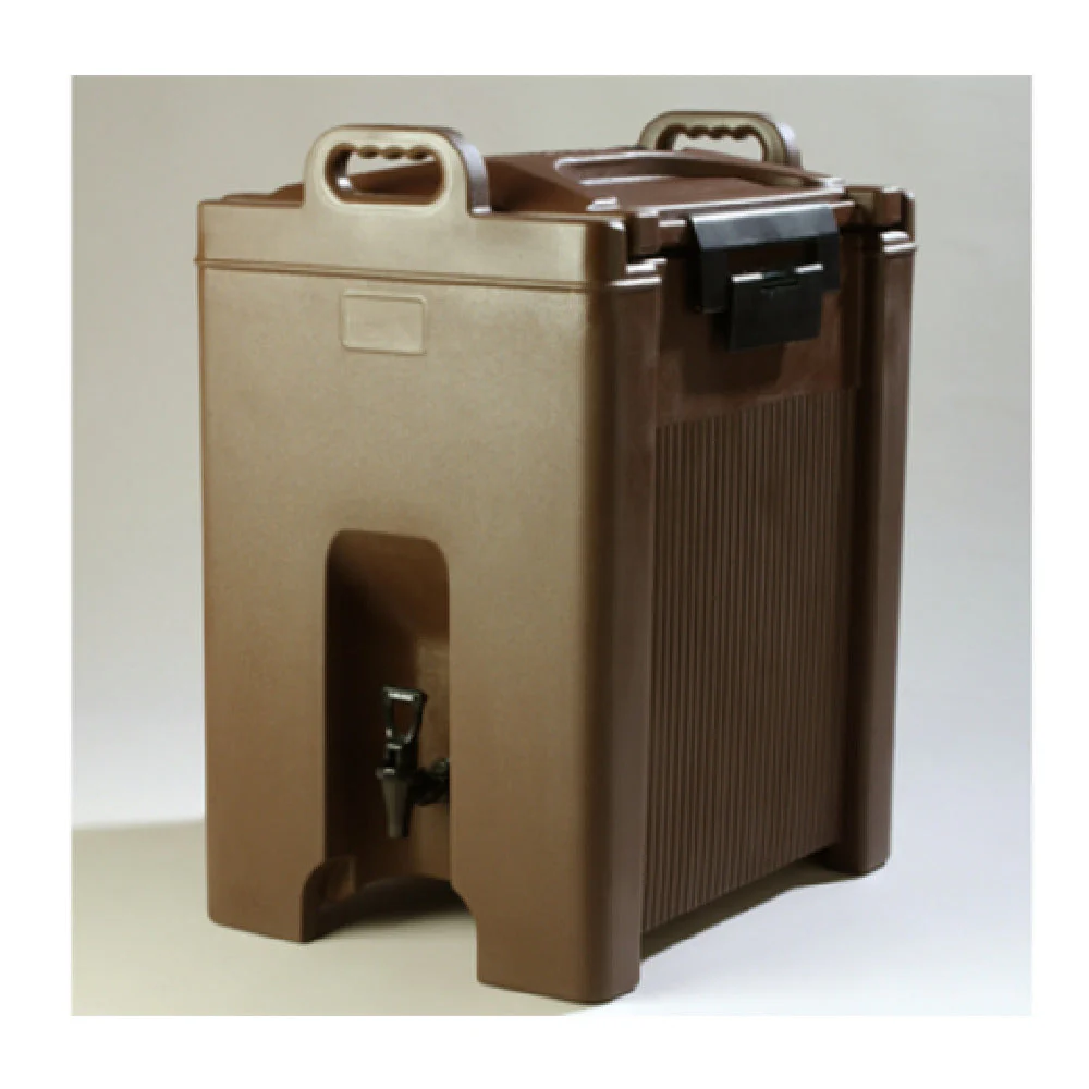 Carlisle XT1000001 20 Inch Insulated Beverage Server 10 Gallon Polyethylene Brown