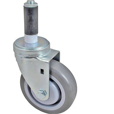 Caster,Stem (4", Gry) 15/16