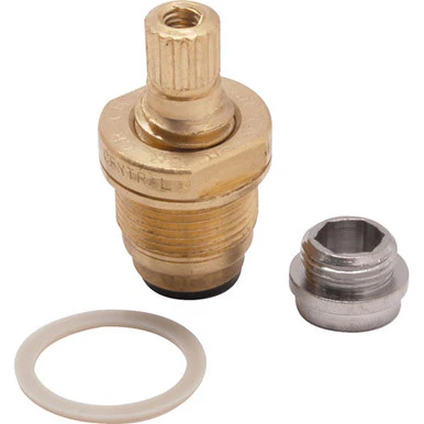 Central Brass Full-Turn Cold Stem and Seat Assembly