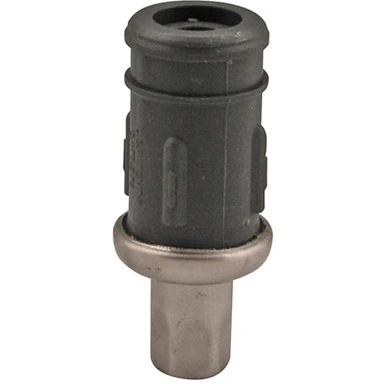 CHG - A10-1500 - Gray Plastic with Stainless Steel Bullet Foot For 1-1/2 in OD round tubing